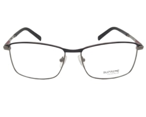 Óculos de Grau Supreme Ochialle Preto Fosco e Chumbo SZ3728 C1-55