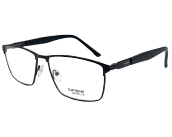 Óculos de Grau Supreme Ochialle Preto Fosco SM25055 C1-57
