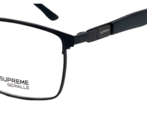 Óculos de Grau Supreme Ochialle Preto Fosco SM25055 C1-57