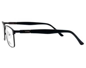 Óculos de Grau Supreme Ochialle Preto Fosco SM25055 C1-57