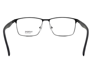 Óculos de Grau Supreme Ochialle Preto Fosco SM25055 C1-57