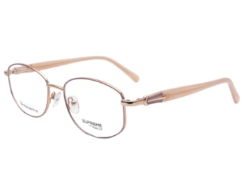 Óculos de Grau Supreme Ochialle Rosa e Dourado ISA17036 C3-54