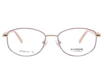 Óculos de Grau Supreme Ochialle Rosa e Dourado ISA17036 C3-54