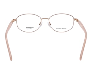 Óculos de Grau Supreme Ochialle Rosa e Dourado ISA17036 C3-54