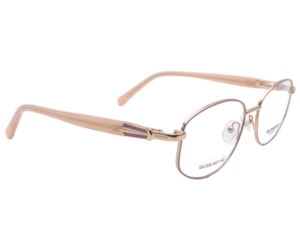 Óculos de Grau Supreme Ochialle Rosa e Dourado ISA17036 C3-54