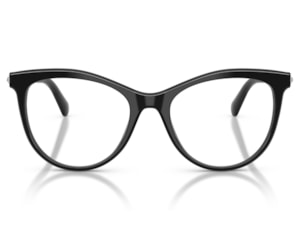 Óculos de Grau Swarovski Preto Brilho SK2064 1038-53