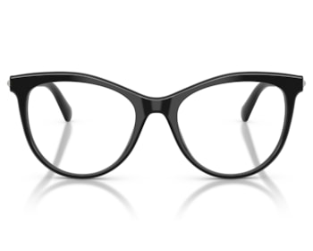 Óculos de Grau Swarovski Preto Brilho SK2064 1038-53