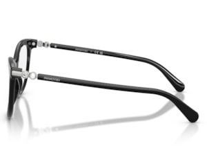 Óculos de Grau Swarovski Preto Brilho SK2064 1038-53
