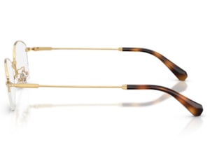 Óculos de Grau Swarovski Science Of Elegance Dourado SK1039D 4004-54