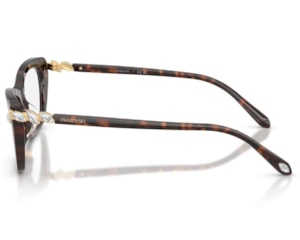Óculos de Grau Swarovski Science of Elegance Havana SK2068U 1002-55