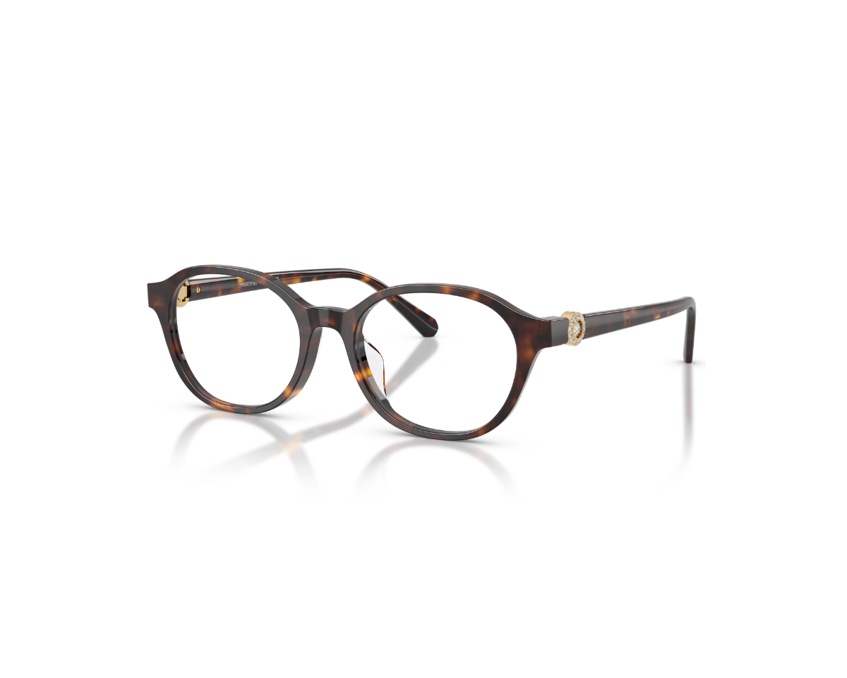 Óculos de Grau Swarovski Science of Elegance Havana SK2077D 1002-53