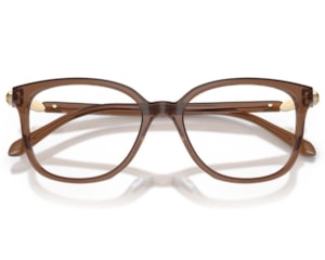 Óculos de Grau Swarovski Science of Elegance Marrom SK2069 1067-53