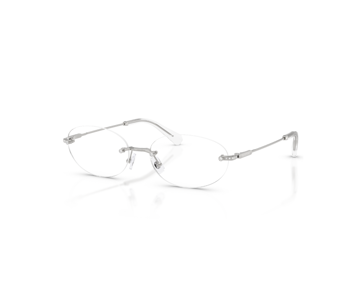 Óculos de Grau Swarovski Science of Elegance Prata SK1040 4001-56