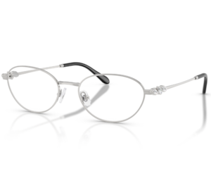 Óculos de Grau Swarovski Science of Elegance Prata SK1043 4001-55