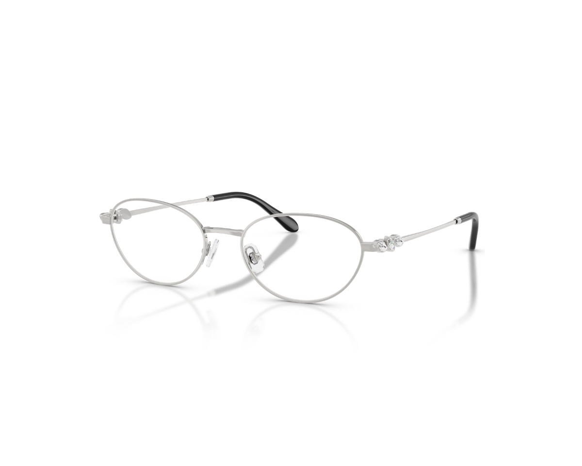 Óculos de Grau Swarovski Science of Elegance Prata SK1043 4001-55