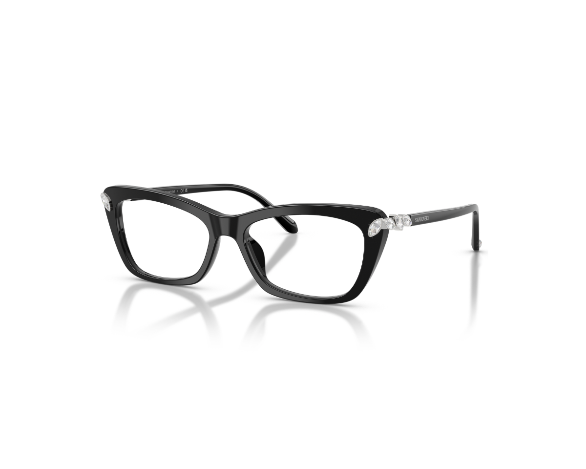 Óculos de Grau Swarovski Science of Elegance Preto SK2068U 1038-55
