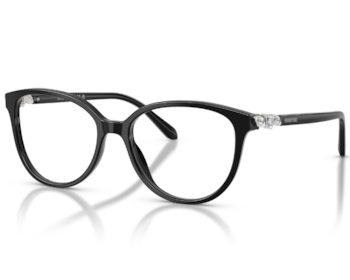 Óculos de Grau Swarovski Science of Elegance Preto SK2070 1038-52