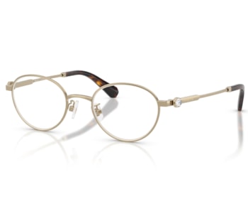 Óculos de Grau Swarovski Science Of Facets Dourado SK1028TD 4013-47
