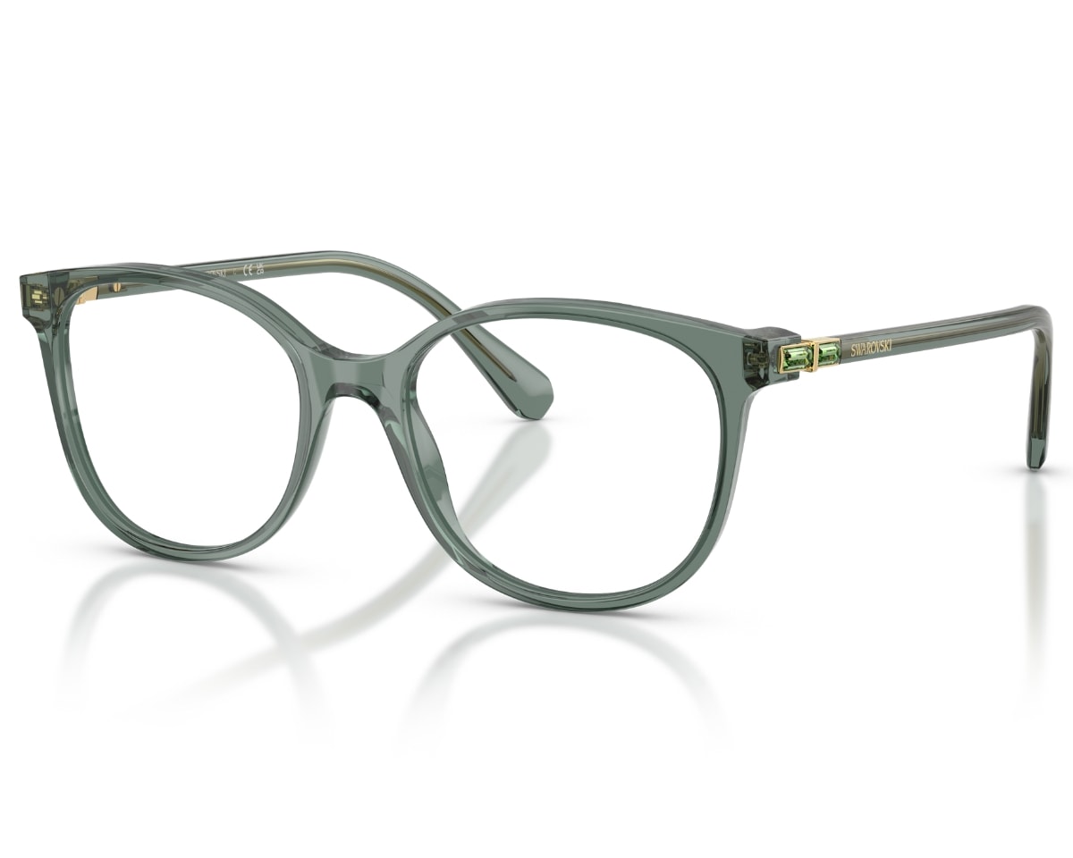 Óculos de Grau Swarovski Science Of Facets Verde SK2002 1043-53