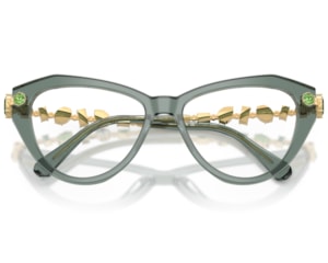 Óculos de Grau Swarovski Science Of Facets Verde SK2047 1043-55