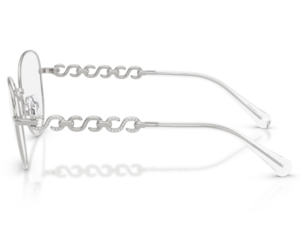 Óculos de Grau Swarovski Science of Industry Prata SK1044 4001-55