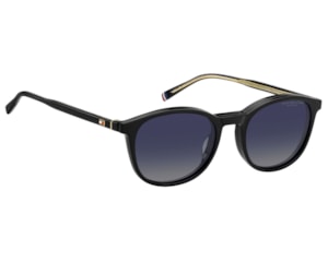 Óculos de Grau Tommy Hilfiger Azul Clip On Polarizado TH2268/C-807-51