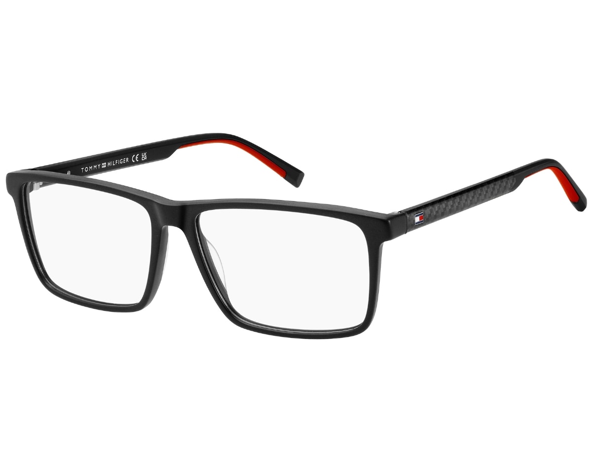 Óculos de Grau Tommy Hilfiger Carbon Preto TH2198 OIT-58