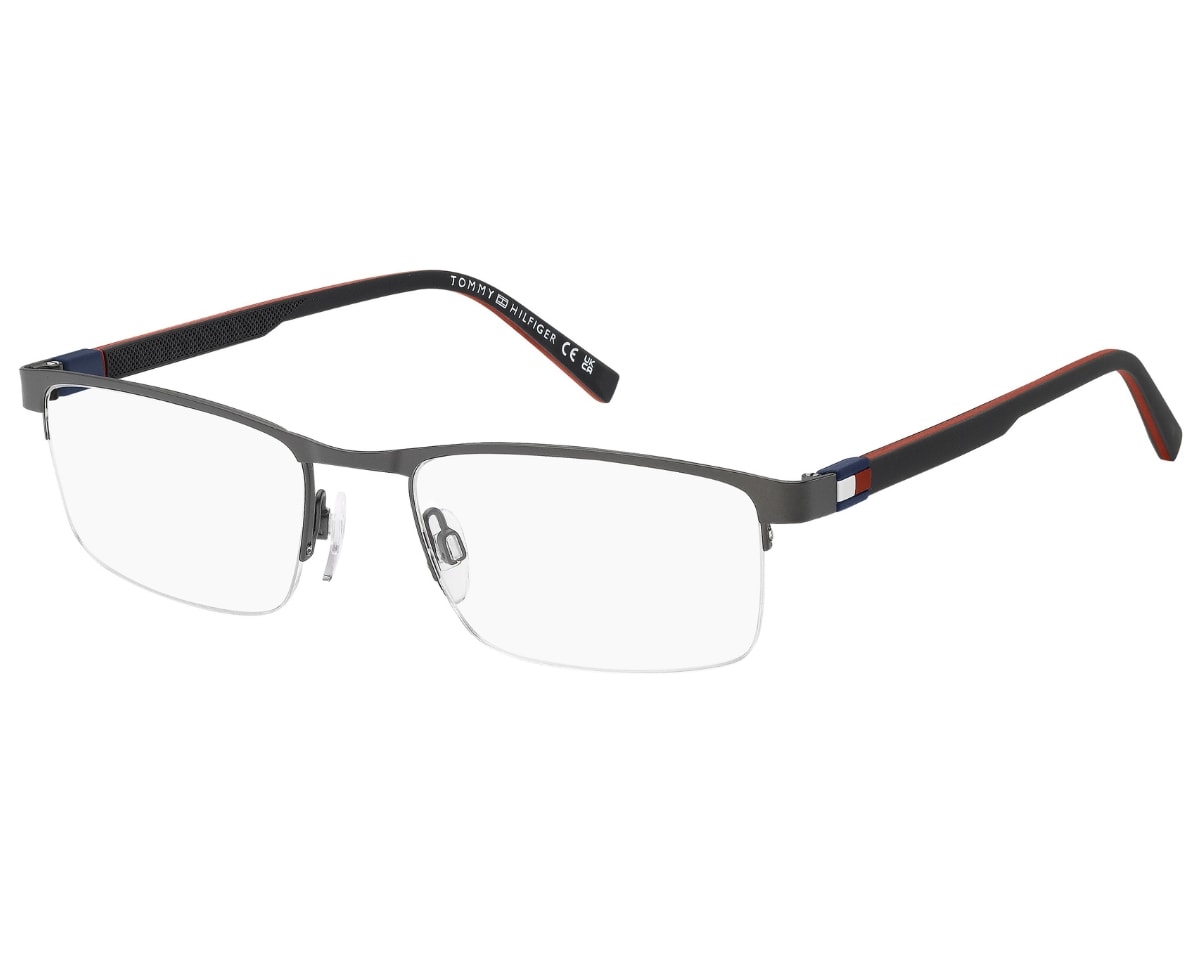 Óculos de Grau Tommy Hilfiger Chumbo Vermelho TH2322 SVK-54