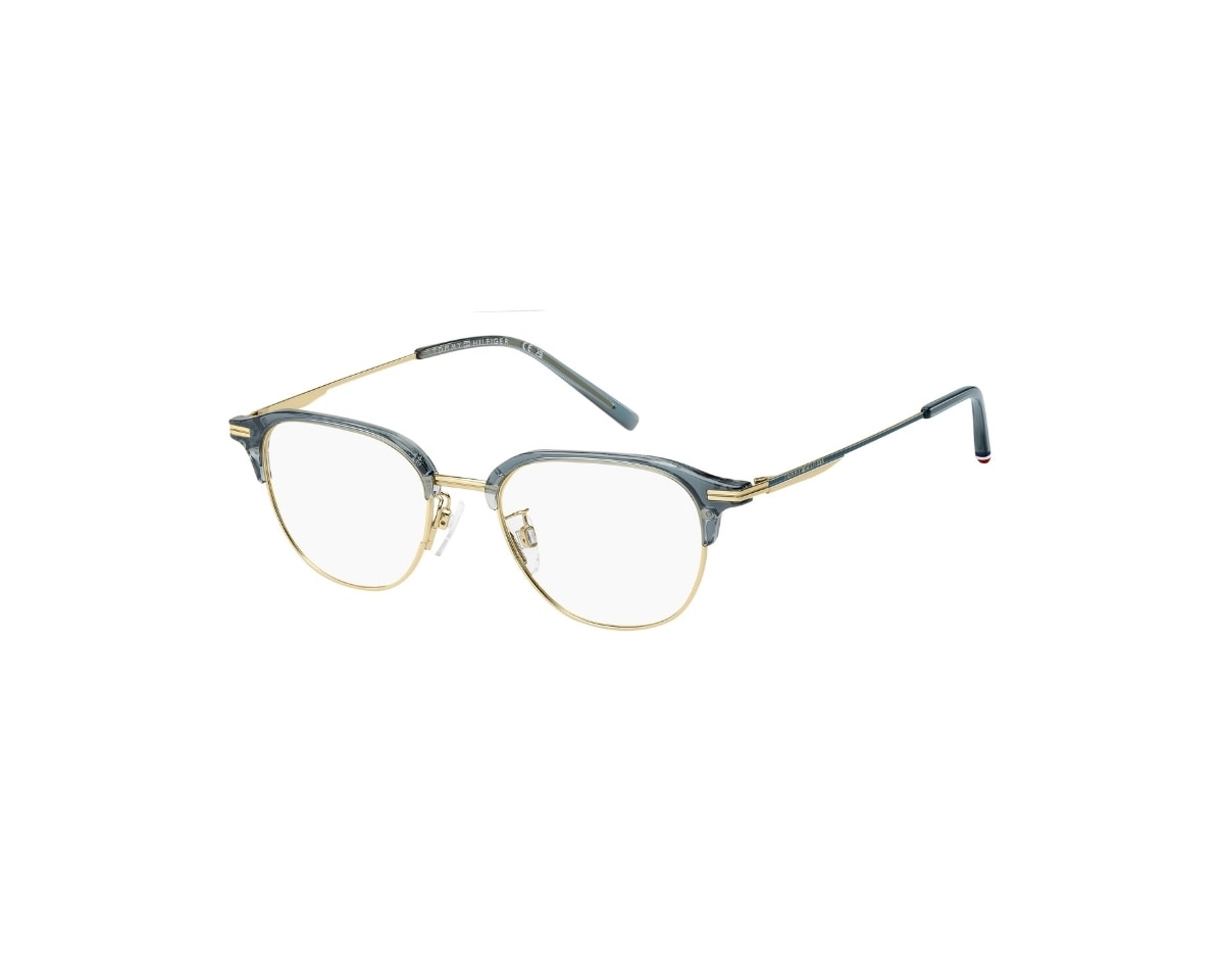 Óculos de Grau  Tommy Hilfiger Classy Azul Brilho TH 2365/F KY2-51
