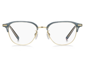 Óculos de Grau  Tommy Hilfiger Classy Azul Brilho TH 2365/F KY2-51