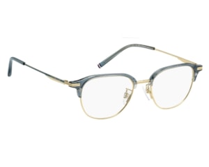 Óculos de Grau  Tommy Hilfiger Classy Azul Brilho TH 2365/F KY2-51