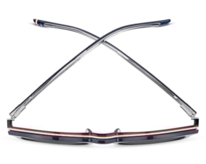 Óculos de Grau Tommy Hilfiger Clip On Azul Polarizado TH2268/C PJP-51