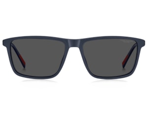 Óculos de Grau Tommy Hilfiger Clip On Azul Polarizado TH2326/C PJP-57