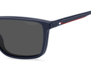 Óculos de Grau Tommy Hilfiger Clip On Azul Polarizado TH2326/C PJP-57