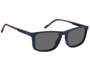 Óculos de Grau Tommy Hilfiger Clip On Azul TH2281/C 8RU-55
