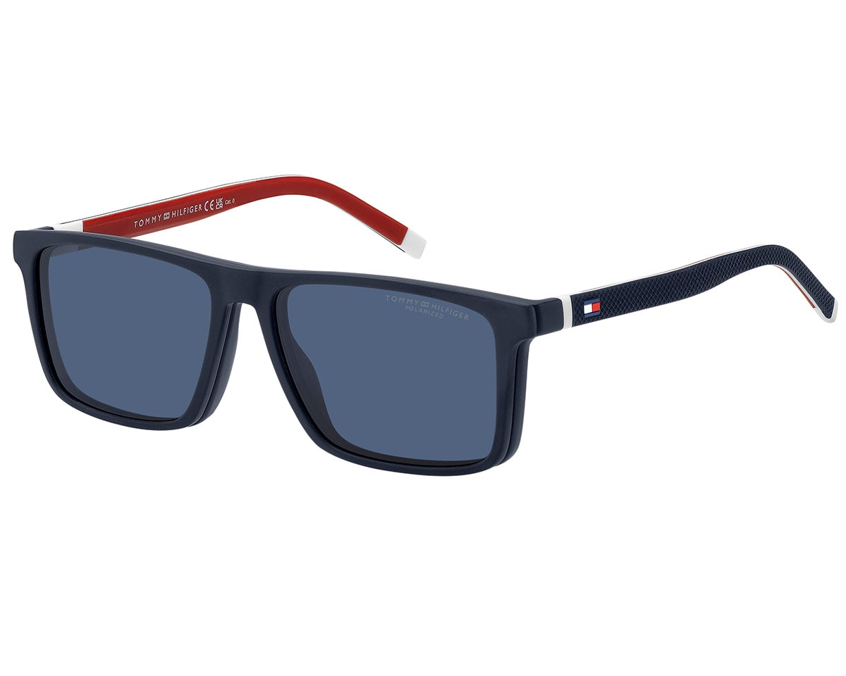 Óculos de Grau Tommy Hilfiger Clip On Polarizado TH2086/CS FLL-56