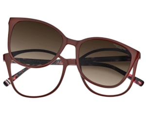 Óculos de Grau Tommy Hilfiger Clip On Polarizado TH2294/LHF-52