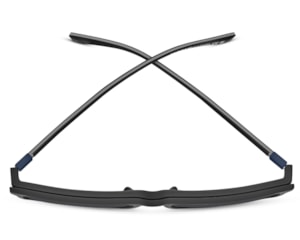 Óculos de Grau Tommy Hilfiger Clip On Preto Fosco Polarizado TH2320/C 807-56