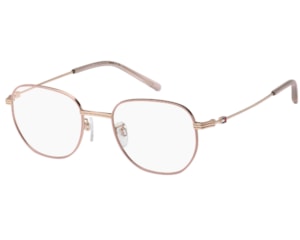 Óculos de Grau Tommy Hilfiger Dourado Rosé TH2360/F EYR-51