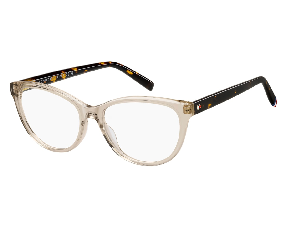 Óculos de Grau Tommy Hilfiger Havana Bege TH2230 XNZ-54