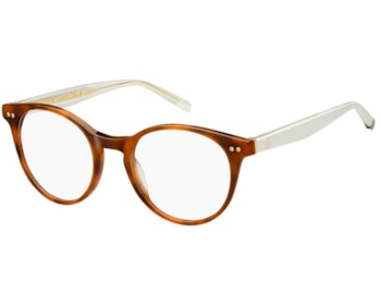 Óculos de Grau Tommy Hilfiger Havana Vermelha TH 2161 0UC-49