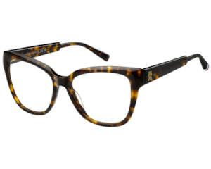 Óculos de Grau Tommy Hilfiger Preppy Havana TH2209 086-53
