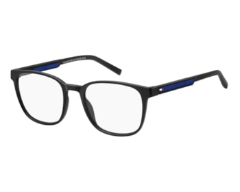 Óculos de Grau Tommy Hilfiger Preto Azul TH2205 D51-52