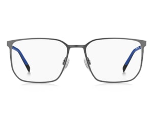 Óculos de Grau Tommy Hilfiger Preto Fosco Rutênio  TH 2275 SVK-57