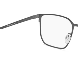 Óculos de Grau Tommy Hilfiger Preto Fosco Rutênio  TH 2275 SVK-57