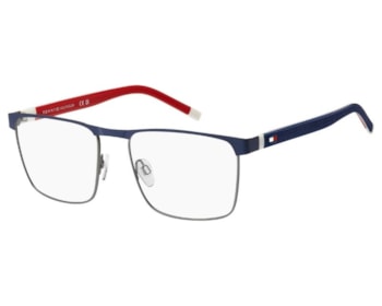 Óculos de Grau Tommy Hilfiger Sporty Azul Fosco TH2378-DTY 56