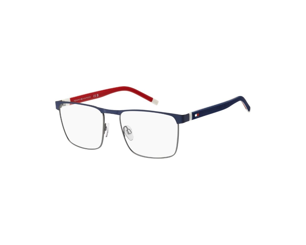 Óculos de Grau Tommy Hilfiger Sporty Azul Fosco TH2378 DTY-56