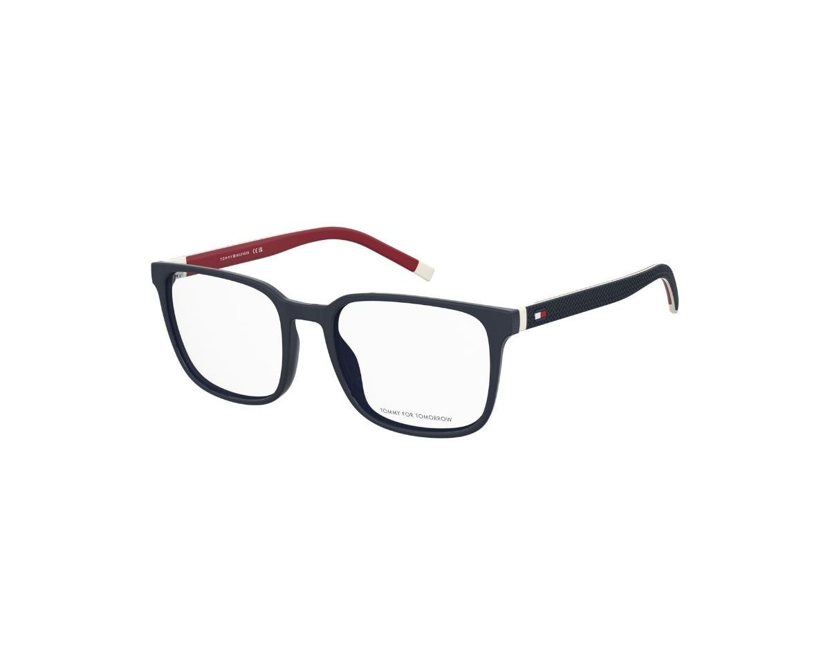 Óculos de Grau Tommy Hilfiger Sporty Azul Fosco TH2380 PJP-56