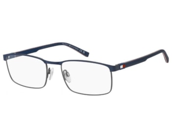 Óculos de Grau Tommy Hilfiger Sporty Azul Fosco TH2381-KU0-57