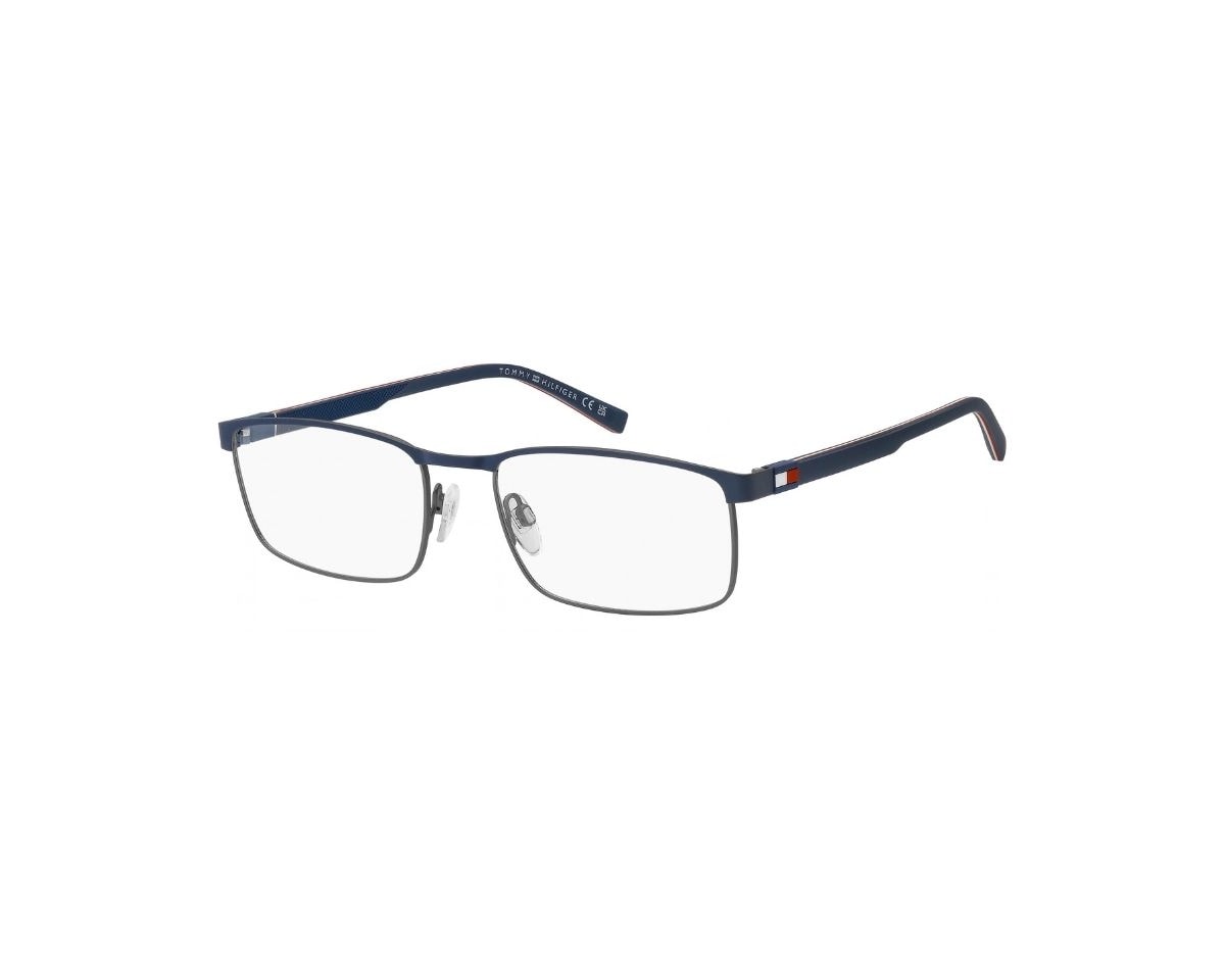 Óculos de Grau Tommy Hilfiger Sporty Azul Fosco TH2381-KU0-57